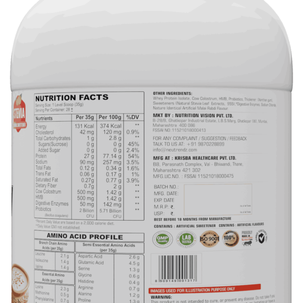 WHEY PROTEIN ISOLATE Malai Rabdi 1 KG_02 (1)_11zon WHEY PROTEIN ISOLATE Malai Rabdi 1 KG_02 (1)_11zon